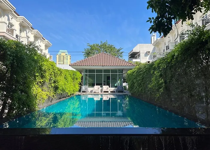 度假居 Entire 3bedroom Townhome, Shared Swimming Pool In Sukhumvit, 2901 *